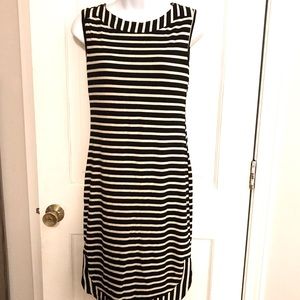 Striped fitted dress